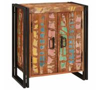 Cabinet de chevet Cabinet en Bois Unité de rangement Mobilier Rustique vidaXL vi