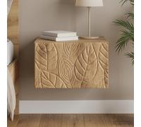 Cabinet de chevet mural Bois d'ingénierie Bureau Meuble flottant vidaXL vidaXL