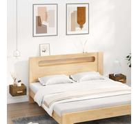 Tables de chevet murales 2 pcs chêne fumé 35x35x20 cm817574