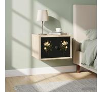 Cabinet de chevet mural Bois d'ingénierie Table Meuble Nuit Moderne vidaXL vidaX