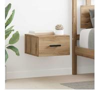 Vidaxl Cabinet De Chevet 2 Pcs Chêne Artisanal 35 X 35 X 20 Cm