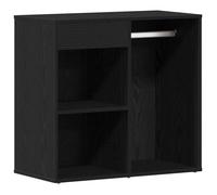 Cabinet de cosmétiques - vidaXL - 80x40x75 cm - Chêne Noir - Bois d'ingénierie - Tiroir - Étagère - Durable