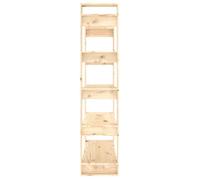 Cabinet de Livre SOLOMOON, CHIC Bibliothèque Polyvalente - Pour enfant/adulte - 80x35x160 cm, Bois massif BB1975