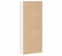 Cabinet de Livre SOLOMOON, CHIC Bibliothèque Polyvalente - Pour enfant/adulte - blanc 80x30x189 cm, bois d'ingénierie BB1380