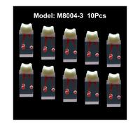 Cabinet Dentaire Endodontique,Canal Radiculaire,Cavit? De Pulpe,Mod?Le De Dents Rct,Bloc D'entra?Nement,?Tude,D?Monstration Du Fonctionnement Des Fichiers - Type 10pcs M8004-3