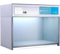 Cabinet d'Évaluation Couleur 5 Sources D65 Standard, Éclairage LED Uniforme sans Scintillement pour Contrôle Qualité Textile, Peinture, Impression | Métamérisme | Conforme Normes Internationales