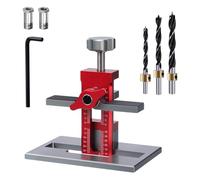 Cabinet Door Mounting Jig - Accurate Drawer Hardware Tool, Woodworking Cabinet Handle Positioning Guide, Adjustable Carpentry Drilling Fixture For Furniture DrawerCabinet Home Installation Projects