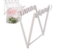 Cabinet Door Trash Bag Holder, Portable Folding Metal Wire Small Garbage Container, Convenient Door Back Install Portable Kitchen Trash Can, Punch Free Kitchen Accessories For Bedroom, Kitchens, Home