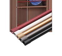 Cabinet Guardrail Support Rod, Aluminum Alloy Round Tube - Side Mount Edging Strip, Decorative Furniture Trim for Wooden Cabinets(Gold,40cm/15.8in)