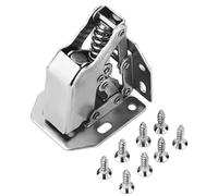 Cabinet Hinge - 4inch Steel Hinges for Cabinet Doors | Furniture Hinges with Screws | Concealed Cabinets Door Hinge Furniture Accessories for Câbinet, Wardrobe, Storage Câbinet