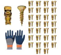Cabinet Hinge Repair Screw Kit - Heavy-Duty High-Strength