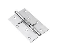 Cabinet Hinge - Spring Loaded Door Hinge | 304 Stainless Steel Adjustable Hinges For Kitchen Cabinets, Cupboards, Furniture Doors, RVs, And Home Hardware Repair Projects