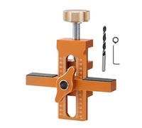 Cabinet Installation Clamps - Cabinet Door Mounting Jig - Cabinets Hardware Template With Quick Edge Positioning, Hole Drilling Template Alignment Aid For The Renovation Of Commercial Venues