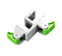 Cabinet Installation Clamps - Quick Release Alignment Tool, Board Fixing | 3.15x1.85 Inch | Sturdy ABS & Nylon Construction | Spring Loaded With Anti-Slip Pads, For Wardrobe, Drawers, Workshop