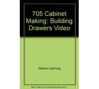 Cabinet Making: Building Drawers [VHS]