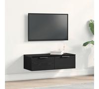 Cabinet mural en chêne noir vidaXL 68x30x20 cm en bois reconstitué