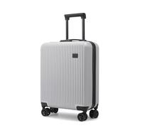 CabinFly Cruisair Valise 55 x 40 x 20 cm Ryanair Bagage à Main Trolley Valise de Voyage Transavia Wizzair Lufthansa SAS British Airways Lot (Gris, 55x40x20cm)