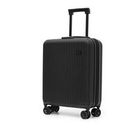 CabinFly Crusair Valise Extensible Transavia 55 x 40 x 23 cm Wizzair Bagage à Main Lufthansa Bagage de Cabine Ryanair 55 x 40 x 20 cm Valise à Main SAS Finnair (Noir, 55 x 40 x 23 cm)
