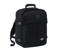 CabinMax Metz Sacs de cabine pour EasyJet, Ryanair, Wizz Air et plus encore - Sac à dos de voyage pour compagnies aériennes - Polyester recyclé, sangles de compression, durable, Noir vintage, 45 x 36