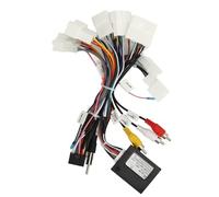 Câblage de Faisceau D'alimentation Stéréo pour Autoradio avec Adaptateur USB CANBUS pour Amplificateur SWC