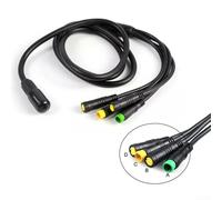 Câblage de moteur de vélo électrique pour Bafang pour faisceau de câbles 1T4 avec connecteur Higo 01 02 pour kits de moteur d'entraînement compatible EB BUS Câble d'extension de 1 m