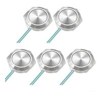 Câblage facile. Obtenez un ensemble complet de cinq boutons de réinitialisation automatiques efficaces fabriqués pour les systèmes de douze à vingt-quatre volts (22 mm)