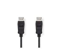 nedis câble 1.2 displayport displayport mâle displayport mâle 3.0 m noir G