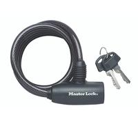 Antivol de vélo et trottinette - câble s'enroulant à clé - 1,80 m MASTER LOCK