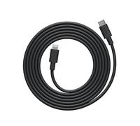 Cable 1 Câble Usb-C Vers Lightning - 2 M Certifié Mfi - Charge Rapide 60 W Pour Iphone, Ipad - Silicone Durable Et Flexible - Câble De Charge Lightning De Qualité Supérieure Au Design (Noir)