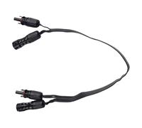 Câble, 1 PCS Super Plat Photovoltaïque Extension Ligne Cuivre Flexible Câble Plat Panneau Connecteur Adaptateur 0.5m 1KV