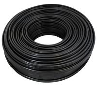 Câble 10 M 2x 4 MM² Noir - Audio Câble D'Enceinte Voiture Car Voiture Hifi