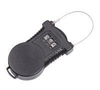 Cable 110 cm rétractable fermeture code - sécuriser selle casque