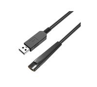 Cable 12V Compatible rasoir tondeuse Braun Séries 1/3/5/6/7/8/9 Silk épil séries 5/7/9 - Cable Noir USB 1m Phonillico® Noir