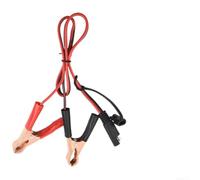 Câble 16 AWG pour SAE vers pinces crocodiles Câble à déconnexion rapide 2 broches pour moto pour chargement de batterie 60 cm Rouge Noir