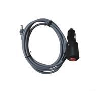 Câble 18AWG avec interrupteur pour, cordon de charge de voiture DC 12-24 V avec fusible, adaptateur de véhicule résistant aux intempéries pour voyage (longueur en option) (5 m)