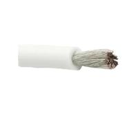 Câble 1M/5M 30 28 26 24 AWG, Fil de Silicone, cuivre Flexible(White,1m 30AWG)