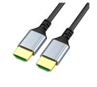 Câble 2.1 Compatible HDMI à 90 degrés, Haute Vitesse 48Gbps HDR 60Hz UHD, câble vidéo Ultra Haute définition for PC Portable HDTV(Straight Head,50cm)