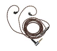 Câble 2 Broches de 0 cable ofc desmontable de 2 pines 78 Mm pour écouteurs kz cable Câble Audio de 3,5 Mm, Câble de Mise à Niveau de Remplacement pour Alargadores Öronkuddar