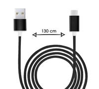Câble 2 Mètres Micro Usb Pour Lg Fortune 3 Charge Rapide/Transfert De Données