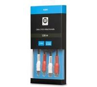 Câble 2 RCA mâle/femelle 1,5m D2 Diffusion G