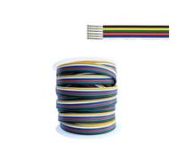 Câble 22 AWG 6 broches pour bande LED RGBW + CCT 5 M 10m 20 mètres（5 mètres）