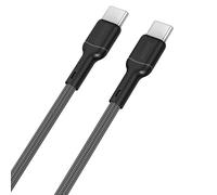 Câble 2m USB-C - USB-C 240W Dudao L9CMax Noir