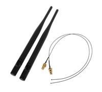 Câble 2x 6dBi IPEX MHF4 U.fl vers câble d'antenne Wifi RP-SMA, pour Intel AC 9260 9560 8265 8260 7265 7260 NGFF C7AB