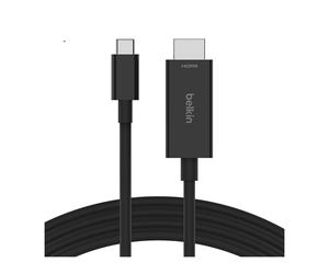 Câble 3 A USB-C vers HDMI 2.1 (HDR / 4K / 8K) 2m Noir