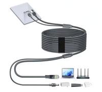 Câble 3-en-1 - ELFCAM - Starlink Mini - Alimentation USB-C - RJ45 CAT6 - 5 m