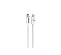 Câble USB Type C Vers Lightning Transfert Charge Rapide 3m Signé Akashi Blanc