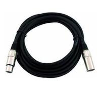 Omnitronic 3022047N XLR Câble de liaison [1x XLR mâle 3 pôles - 1x XLR femelle 3 pôles] 3.00 m noir