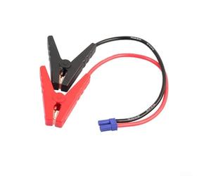Câble 400 A 10 AWG EC5 vers pince crocodile pour une connexion sécurisée entre les démarreurs de voiture et les batteries au plomb dans les scénarios de démarrage