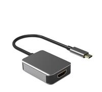 Câble 4K 60 Hz Type C Vers HDMI, Convertisseur USB, Compatible Avec Samsung S8, Adaptateur 3.1 Thunderbolt Type-C(ZY-THF8K01,0.5m)