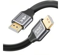 Câble 4K haute vitesse 4K HD de 6,6 pieds 4K HDR, HDR10, HDCP 2.2, ARC, Vidéo 4K Ultra HD, 2160p, HD 1080p, 3D, compatible avec moniteur, projecteur, bureau, AMD, NVIDIA 1.5M,3mPolychlorures de vinyle